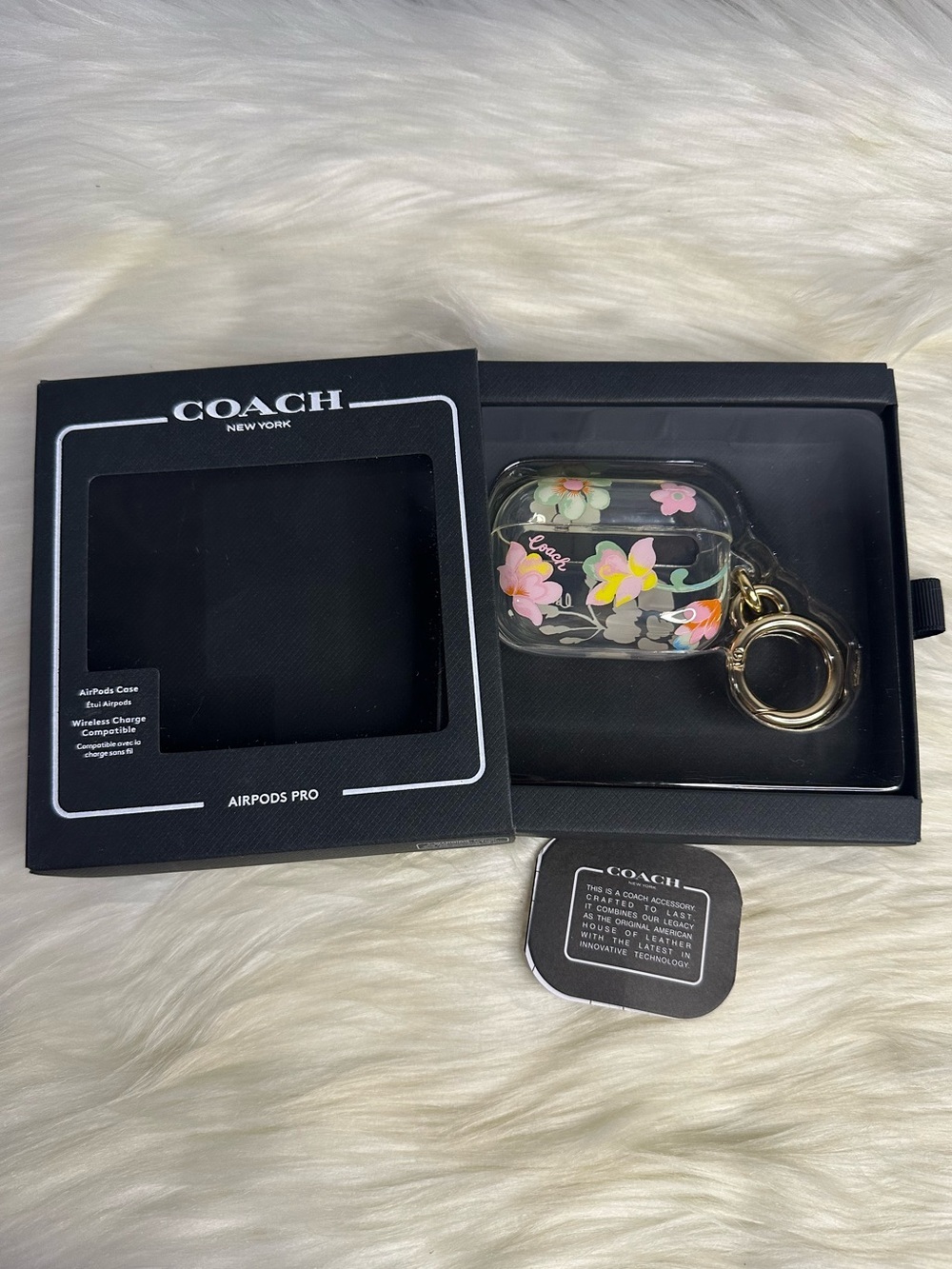 COACH airpods pro case